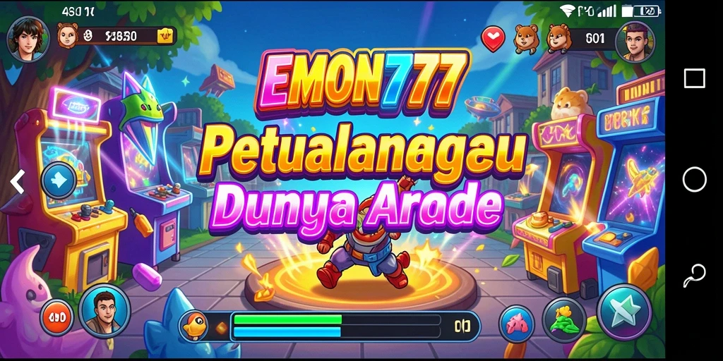 Tampilan gameplay menarik dari EMON777 dengan grafis menawan.