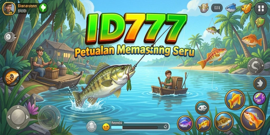 Tangkapan ikan besar dalam permainan ID777 yang menantang.