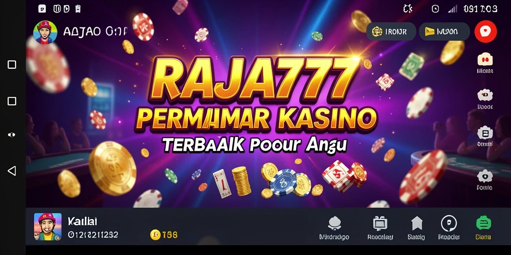 Tampilan gameplay RAJA777 yang mengasyikkan dan penuh warna.
